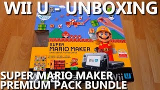 Wii U - Unboxing PL (Super Mario Maker Wii U Premium Pack Bundle)