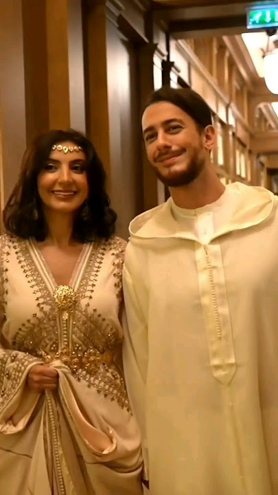 Saad & Ghita's marriage ❤️😍 #gulimata #saadlamjarred #youtubeshorts #shorts