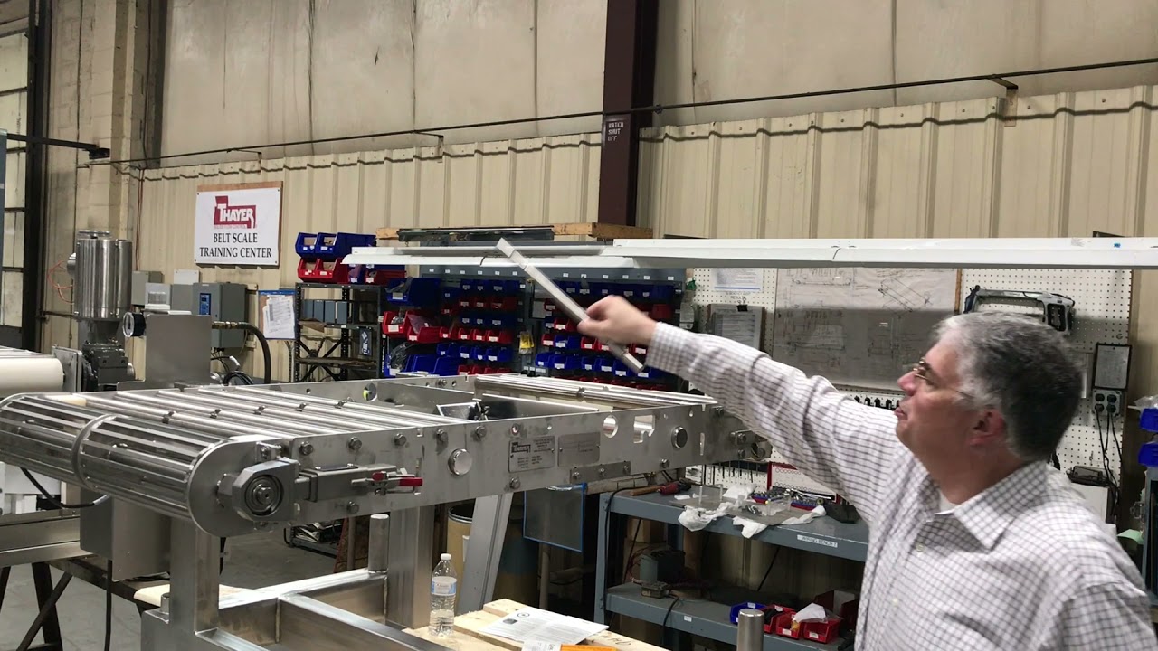 Thayer Scale Weigh Belts for Sanitary Segment