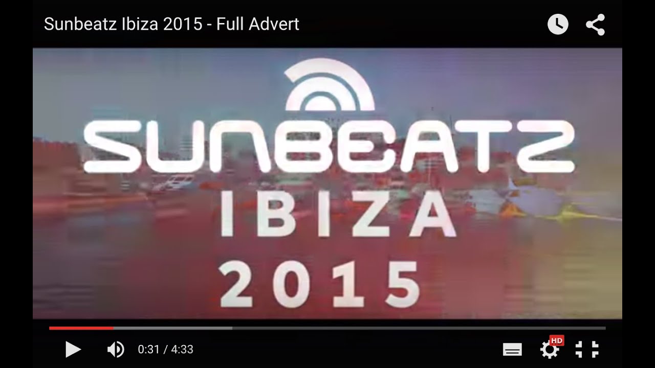 Sunbeatz Ibiza 2015 - Full Advert