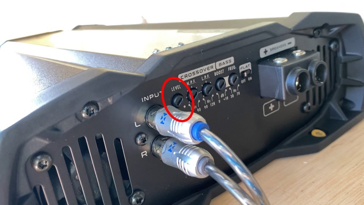 SETTING BASS LEVEL ON FULL BRIDGE AMPLIFIER YouTube