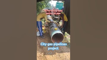 16" city gas pipelines project X-ray testing work #trending #jcb#shorts#automobile#xray#viralreels