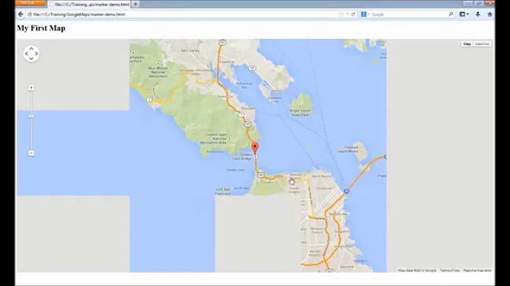2. Markers, InfoWindow, EventListener in Google Maps API (v3)