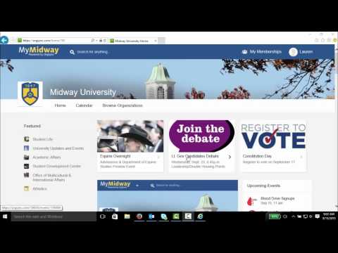Introduction to My Midway (Faculty)