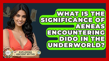 What Is The Significance Of Aeneas Encountering Dido In The Underworld? - Exploring Ancient Myths