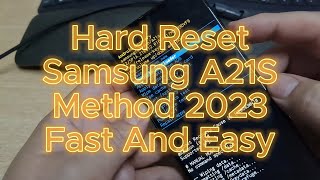 Hard Reset Samsung A21S Method 2023 Fast And Easy