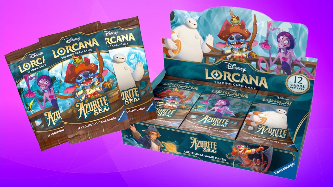 #55 Disney - Azurite Sea Booster Display bontás