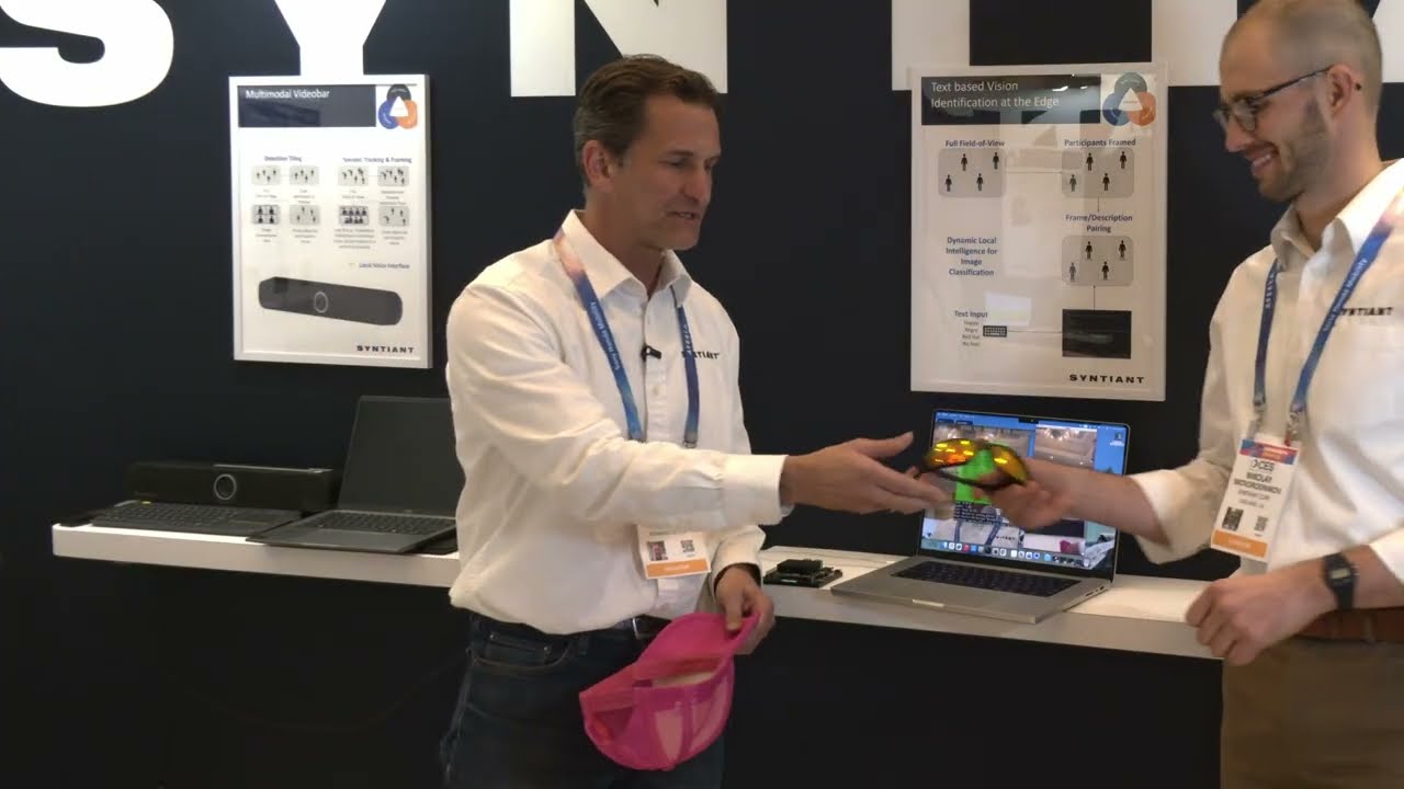 Syntiant Vision Transformer Demo at CES 2026