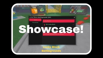Roblox Lucky Block Battlegrounds Script (Pastebin, lucky block giver!)