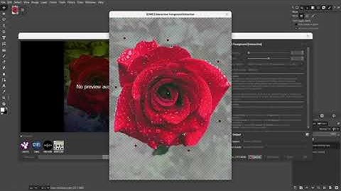 Remove Background in few seconds. GIMP