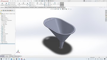 Soldiworks Video Tutorial #1 - Funnel Modelling