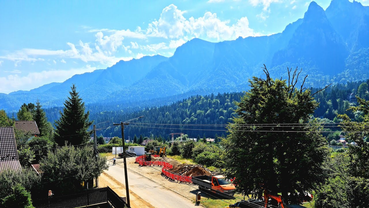 Driving in The Carpathian Mountains - Prahova Valley in Romania | Transylvania ...