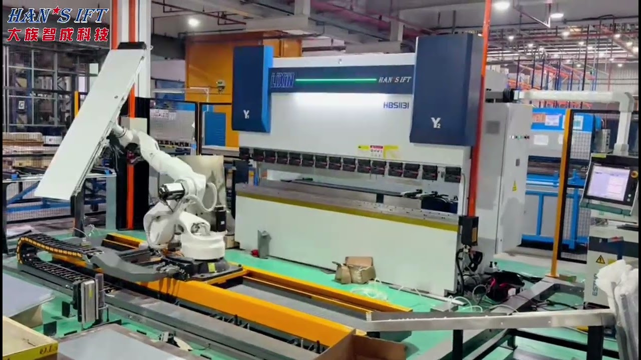 bending with robot by Han's IFT