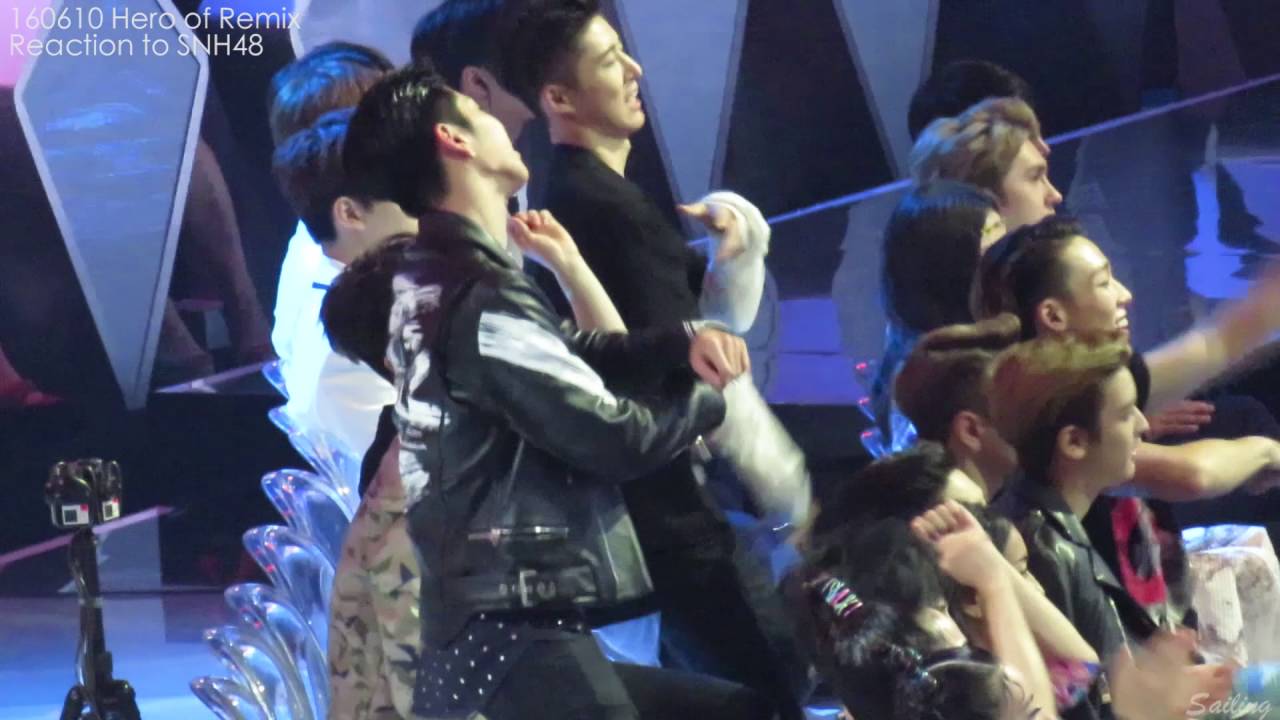 [FanCam]Hero of Remix EP5-iKON Reaction to SNH48
