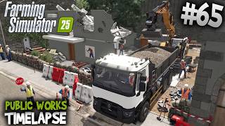 🔨 Demolishing in Tight Spaces! 🚧 Liebherr 920 & Renault C480 👷 FS25