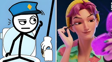 THIEF PUZZLE vs KPOP DEMON HUNTERS — Funny Satisfying ASMR Gameplay All Levels Challenge Android iOS