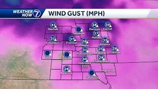 Strong winds continue Thursday, rain and snow this weekend