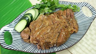 หมูอบ วิธีทำหมูอบหม้อ พร้อมสูตรหมักหมู และวิธีทำพร้อมบอกส่วนผสม | เสือหิวChannel