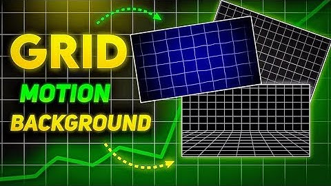 Grid motion background Motion graphics black grid motionabst