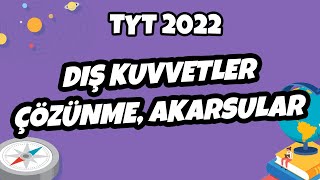 Dış Kuvvetler – Çözünme, Akarsular | TYT Coğrafya 2022 #hedefekoş