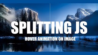 Famous Splitting JS Animation On Image || Splitting Animation || Animation || Css Animation || Css || Html Wealth