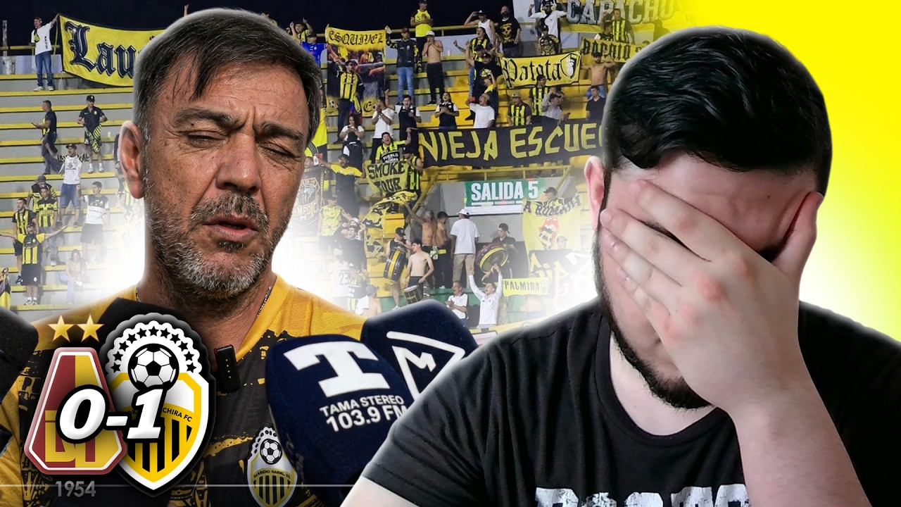 Un equipo inofensivo FRACASÓ a punta de RESBALONES | Tolima 0-1 Táchira