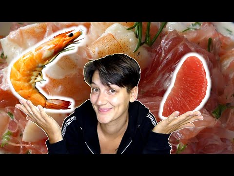 Vidéo: Salade De Pamplemousse Et Crevettes