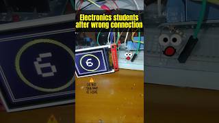 What happens when a resistor gets too much voltage? #electronicsexperiment #electronicsproject