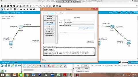 Static Routing - Jaringan Komputer - Praktikum