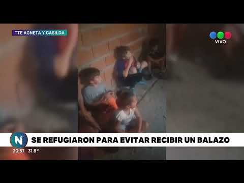 Balacera en un club de barrio Ludueña - Telefe Rosario