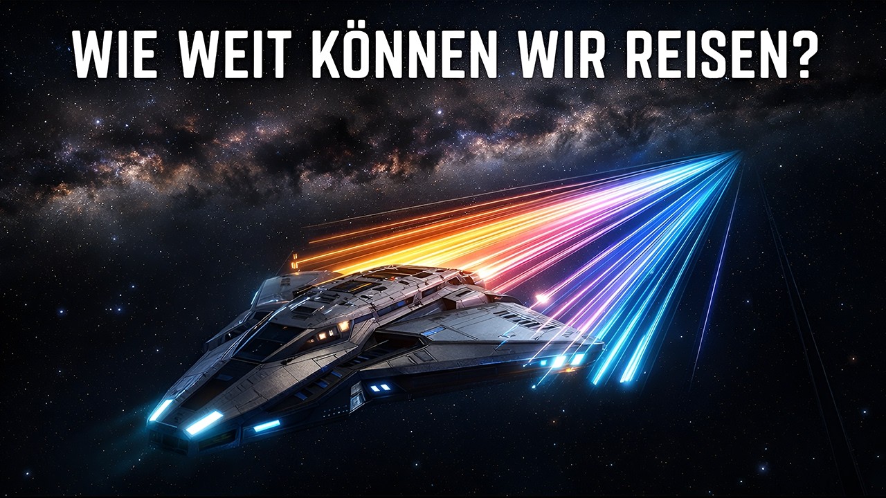Wie weit könnte ein Mensch wirklich in einem einzigen Leben durchs Weltall reisen?