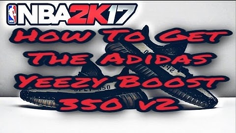 NBA 2K17 Shoe Creator  *#NBA2K17* How To Make Yeezys are finally Here🔥
