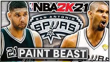 TIM DUNCAN BUILD IN 2K21 NEXT GEN! | AMAZING ALL AROUND BIG MAN BUILD IN NBA 2K21!