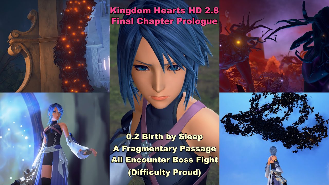 KH HD 2.8 Final Chapter Prologue 0.2 Birth by Sleep AFP All Bosses
