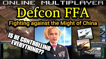 Defcon FFA - Super Weapon General - Pro Rules | C&C Generals Zero Hour | No Commentary