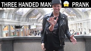 Three  Handed Man Prank  Julien Magic