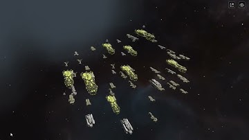 Infinite Lagrange - Tank fleet composition 420 Military command points