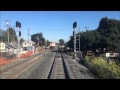 Caltrain HD 60fps: Gallery Car 4022 Cab Ride on Baby Bullet Train 329 Full Line Timelapse 4x