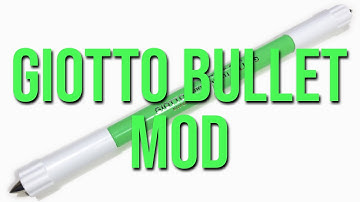 How to Make Giotto Bullet Mod  : : Pen Modding Tutorial