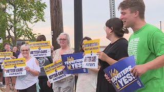 Tensions rise as Penn Medicine calls police on union supporters at Lancaster Behavioral Health Hospi