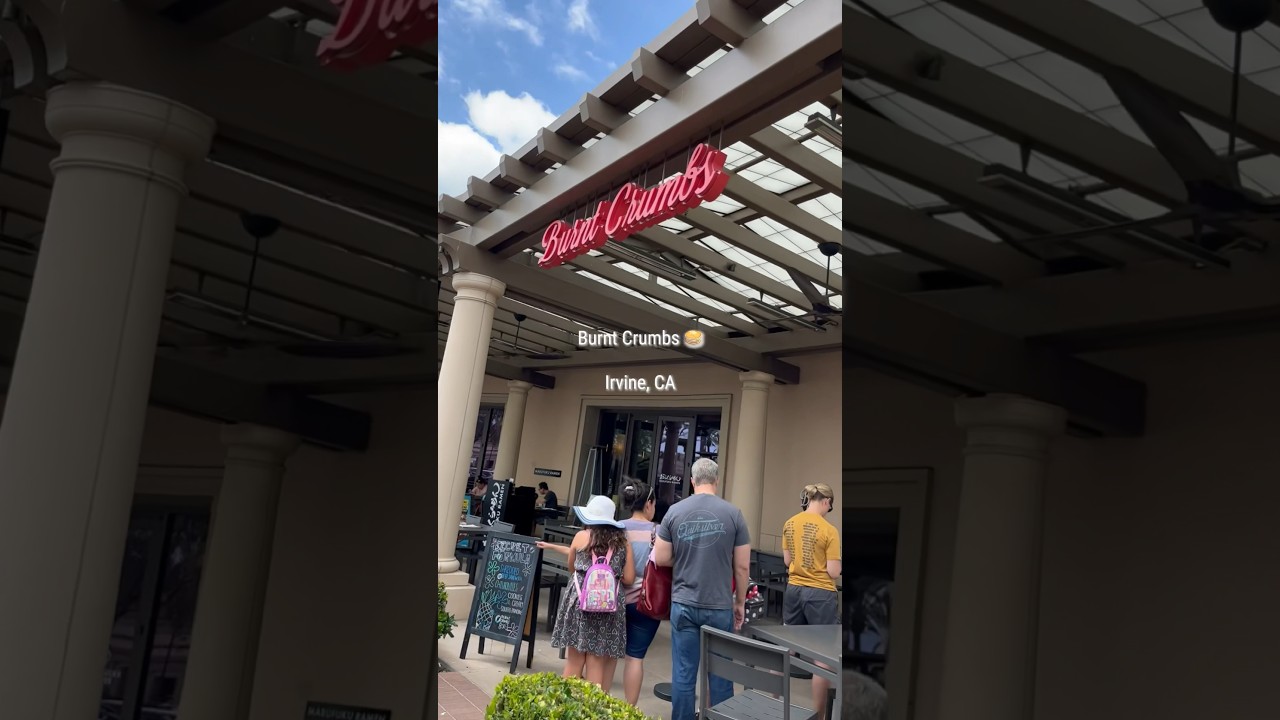 Burnt Crumbs always serving great breakfast! ⛅️ 