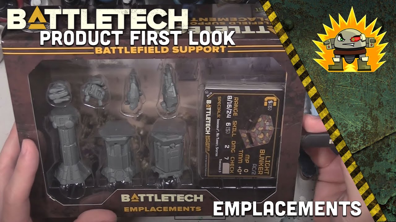 Battletech: Emplacements (Battlefield Support) - First Look - YouTube