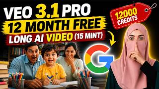 🔥 Veo 3 FREE Unlimited (12 Months) | Google Flow Unlimited Credits + Google AI Plus FREE (2026)