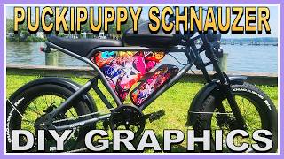 PUCKIPUPPY...NEW Model...SCHNAUZER...A Tough and CAF Scrambler Style with DIY Graphic Package!!
