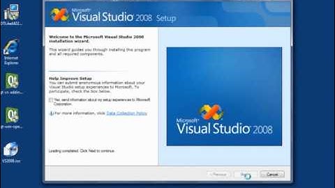 Visual Studio and Qt installation - Part 1