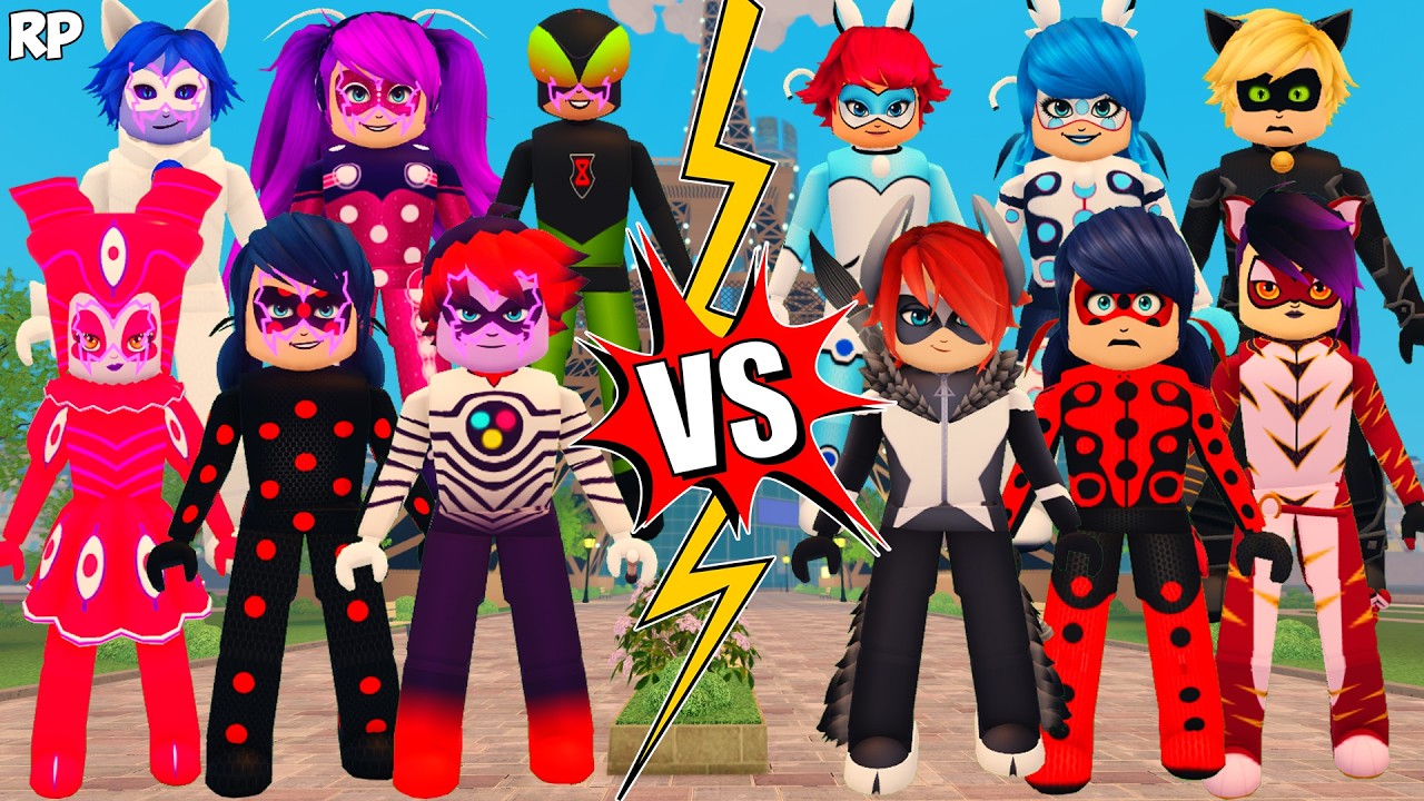 AKUMATIZED VS ORIGINAL TRANSFORMATION (COMPARISON) NO MIRACULOUS RP ...