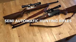 Semi-Auto Hunting Rifles: the Woodsmaster & the 44 Carbine