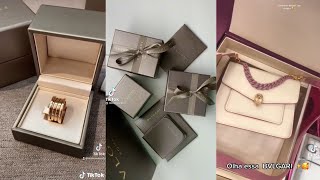 BVLGARI Unboxing Compilation || Luxury Unboxing || TIKTOK Compilation