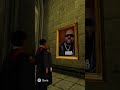 Larry Oomba Hogwarts talking painting PS1 style
