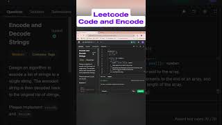 Encode Decode Uses Length Delimeter To Seperate And Count The Array Of Strings For Encode Vice V